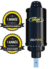 Digga France - Moto-réducteurs d'ancrage: SD95 Supa Drive