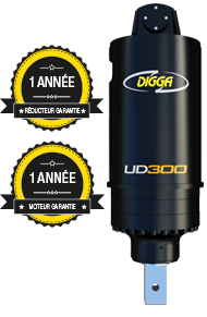 Digga France - Moto-réducteurs d'ancrage: UD300 Ultra Drive